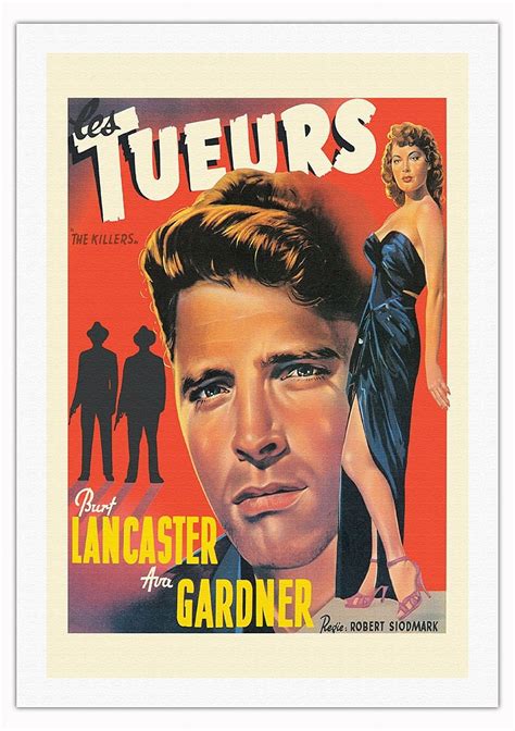 The Killers! A Gripping Noir Thriller Starring Burt Lancaster and Ava Gardner!